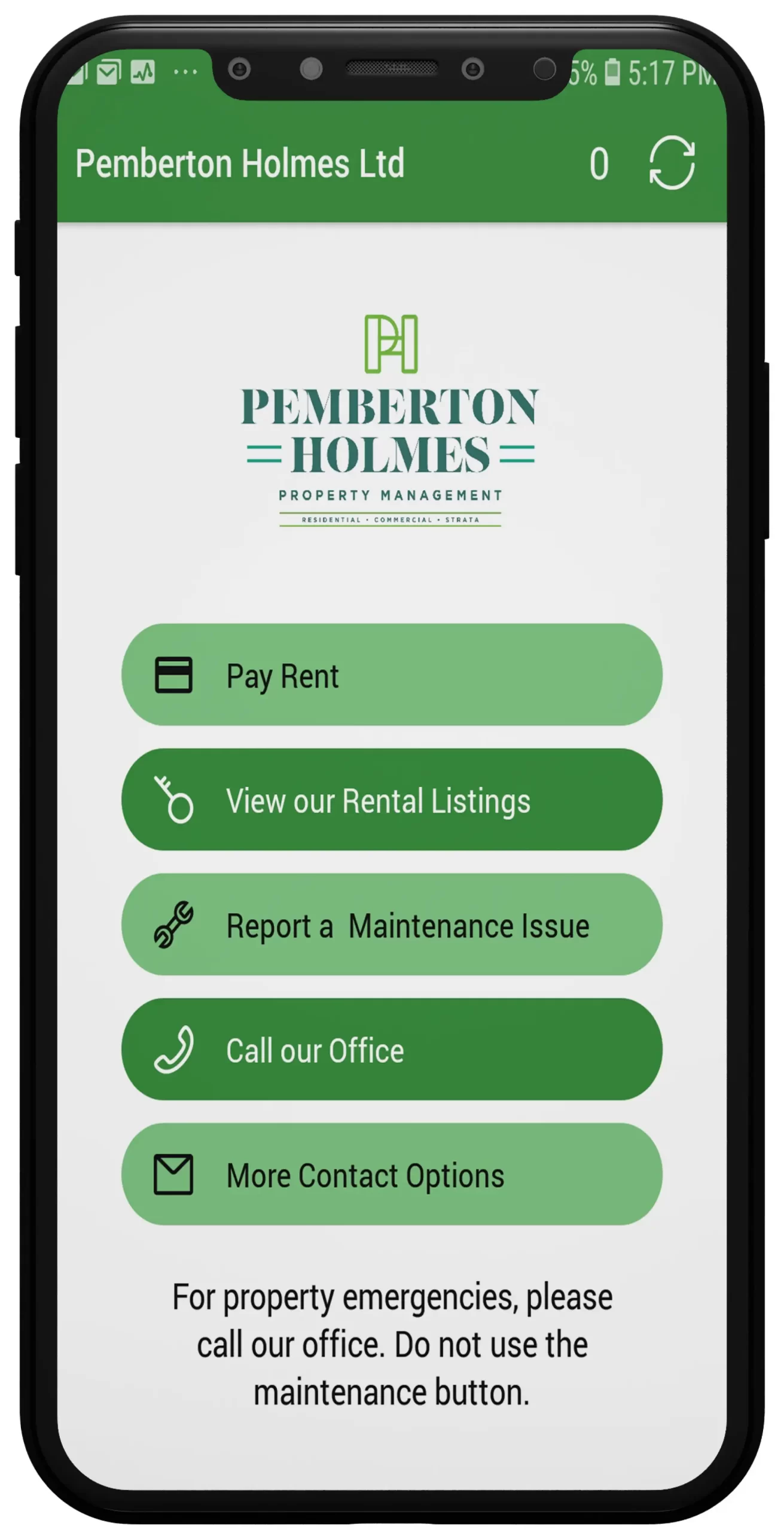 Download App Pemberton Holmes Property Management